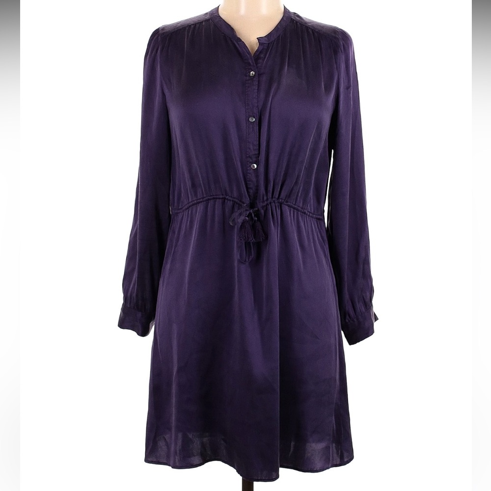 Calypso St Barth Purple Shirtdress